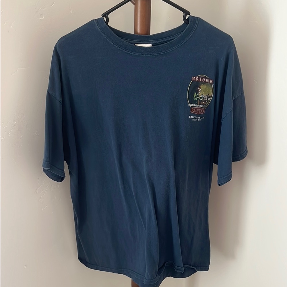 Red Rock Brewery Blue Graphic T-Shirt